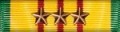 VietNam Service Medal with 3 Bronze Stars (indic [3] 6-month periods)